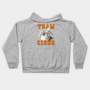 Team Cider! Vintage Golden Red Style Kids Hoodie